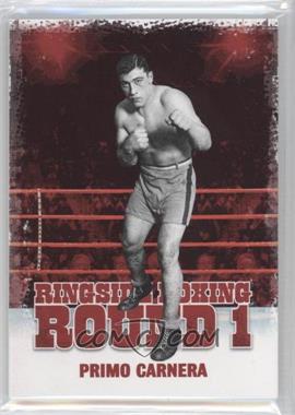 2010 Ringside Boxing Round 1 - [Base] #40 - Primo Carnera