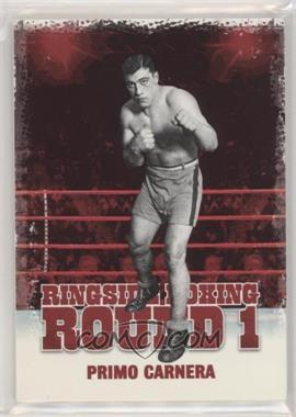 2010 Ringside Boxing Round 1 - [Base] #40 - Primo Carnera