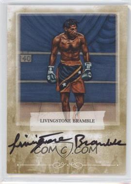 2010 Ringside Boxing Round 1 - Mecca Autographs - Gold #A-LB2 - Livingstone Bramble