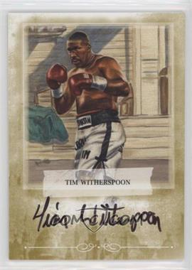 2010 Ringside Boxing Round 1 - Mecca Autographs - Gold #A-TW2 - Tim Witherspoon
