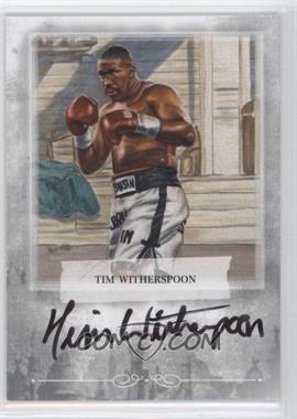 2010 Ringside Boxing Round 1 - Mecca Autographs - Silver #A-TW2 - Tim Witherspoon