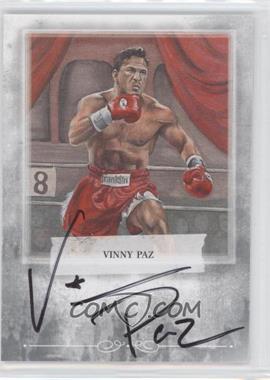 2010 Ringside Boxing Round 1 - Mecca Autographs - Silver #A-VP2 - Vinny Paz