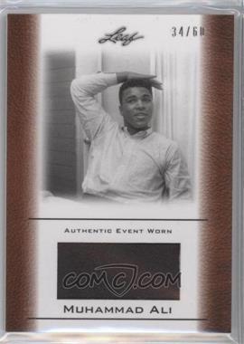 2011 Leaf Ali The Greatest - Event Worn Memorabilia Swatch #EW-30 - Muhammad Ali /60