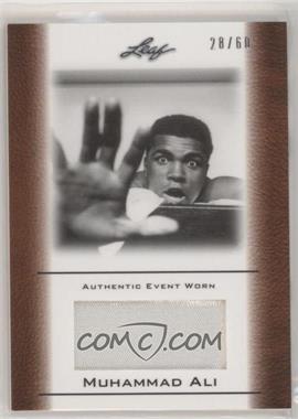 2011 Leaf Ali The Greatest - Event Worn Memorabilia Swatch #EW-33 - Muhammad Ali /60 [EX to NM]