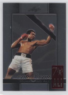 2011 Leaf Metal Ali - 70th Birthday Redemption - Double Embossed #12 - Muhammad Ali