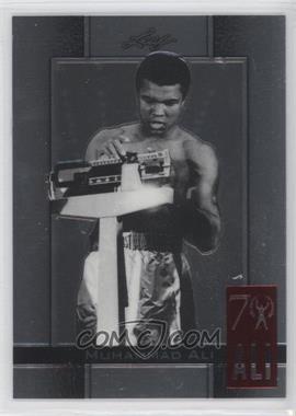 2011 Leaf Metal Ali - 70th Birthday Redemption - Double Embossed #3 - Muhammad Ali