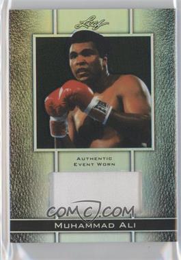 2011 Leaf Metal Ali - Material - Event Worn Silver Prismatic #EWM-1 - Muhammad Ali /70