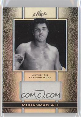 2011 Leaf Metal Ali - Material - Training Worn Silver Prismatic #TWM-14 - Muhammad Ali /10