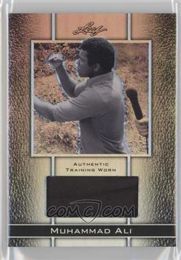 2011 Leaf Metal Ali - Material - Training Worn Silver Prismatic #TWM-32 - Muhammad Ali /10