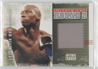 2011 Ringside Boxing Round 2 - Authentic Memorabilia - Silver #AM-42 - Antonio Tarver