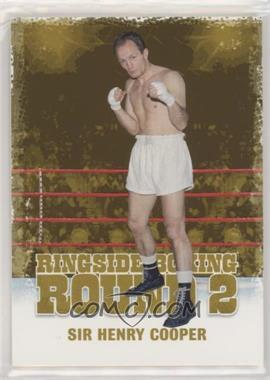 2011 Ringside Boxing Round 2 - [Base] - Gold #109 - Sir Henry Cooper /9