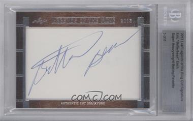 2013 Leaf Legends of the Ring Cut Signature Edition - [Base] #_ERES - Eric Esch (AKA Butter Bean) /6 [BGS Authentic]