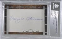 George Abrams [Cut Signature] #/33