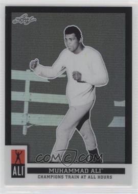 2016 Leaf Muhammad Ali Immortal Collection - Metal - Black #03 - Muhammad Ali /7