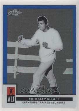 2016 Leaf Muhammad Ali Immortal Collection - Metal - Blue #03 - Muhammad Ali /50