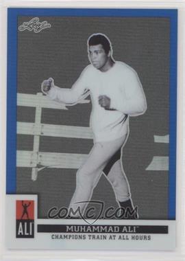 2016 Leaf Muhammad Ali Immortal Collection - Metal - Blue #03 - Muhammad Ali /50