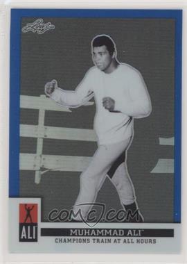 2016 Leaf Muhammad Ali Immortal Collection - Metal - Blue #03 - Muhammad Ali /50