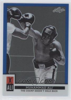 2016 Leaf Muhammad Ali Immortal Collection - Metal - Blue #06 - Muhammad Ali /50