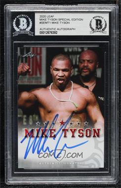 2020 Leaf - Mike Tyson Special Edition #SE-MT1 - Mike Tyson [BGS Authentic]