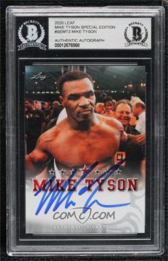 2020 Leaf - Mike Tyson Special Edition #SE-MT3 - Mike Tyson [BGS Authentic]