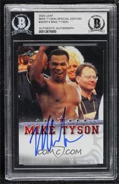 2020 Leaf - Mike Tyson Special Edition #SE-MT4 - Mike Tyson [BGS Authentic]