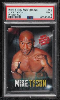 2020 Seidman's Boxing - [Base] #55 - Mike Tyson [PSA 9 MINT]