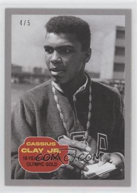 2021 Topps Muhammad Ali The People's Champ Collection - [Base] - Silver #1 - Cassius Clay Jr. (18-Year Old Wins Olympic Gold) /5