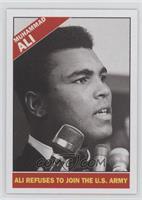 Muhammad Ali (Ali Refuses to Join the U.S. Army) #/1,553