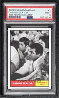 Cassius Clay Jr. (Converts to Islam) [PSA 9 MINT] #/3,381