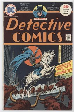 1937-2011 DC Comics Detective Comics Vol. 1 #449 - Midnight Rustler of Gotham City! / The Mystery Man Who Walked on Air! [COMC Comics Detailed Fine]