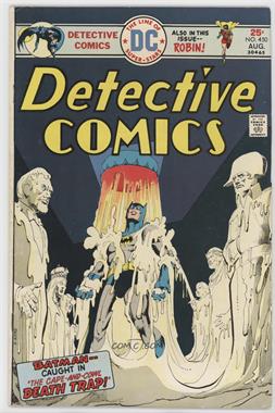 1937-2011 DC Comics Detective Comics Vol. 1 #450 - The Cape-And-Cowl Death Trap