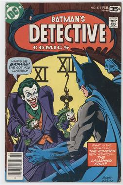 1937-2011 DC Comics Detective Comics Vol. 1 #475 - The Laughing Fish! [Readable (GD‑FN)]