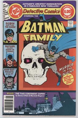 1937-2011 DC Comics Detective Comics Vol. 1 #481 - Batman Family