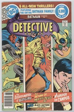 1937-2011 DC Comics Detective Comics Vol. 1 #491 - The Riddle Of The Golden Fleece [Readable (GD‑FN)]