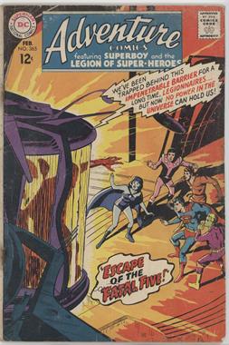 1938-1983, 2010-2011 DC Comics Adventure Comics Vol. 1 #365 - Escape of the Fatal Five!; Mocked By The Master! [Readable (GD‑FN)]