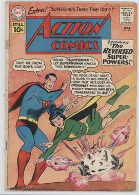 1938-2011 DC Comics Action Comics Vol. 1 #274 - The Reversed Super-Powers [Readable (GD‑FN)]