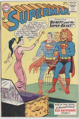 1939-1986, 2006-2011 DC Comics Superman Vol. 1 #165 - Beauty And The Super-Beast! / The Sweetheart Superman Forgot! [Readable (GD‑FN)]