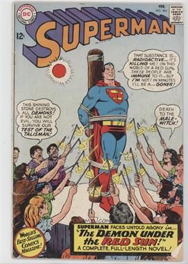 1939-1986, 2006-2011 DC Comics Superman Vol. 1 #184 - The Demon Under the Red Sun! [Readable (GD‑FN)]