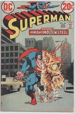 1939-1986, 2006-2011 DC Comics Superman Vol. 1 #263 - The Man of Molten Steel [Readable (GD‑FN)]