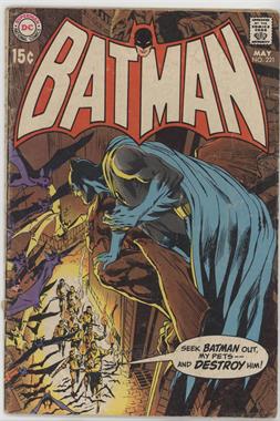 1940-2011 DC Comics Batman Vol. 1 #221 - A Bat-Death For Batman!; Hot Time In Gotham Town Tonight!