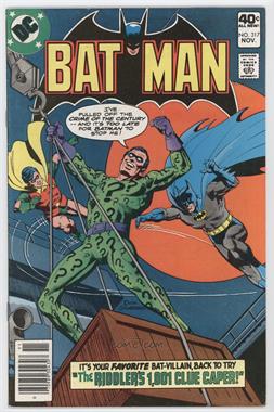 1940-2011 DC Comics Batman Vol. 1 #317 - The 1,001 Clue Caper or Why Did the Riddler Cross the Road?