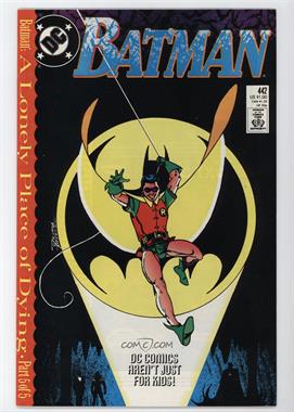 1940-2011 DC Comics Batman Vol. 1 #442 - A Lonely Place of Dying: Reborn