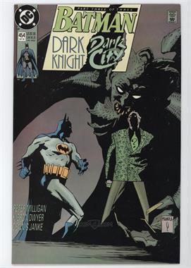 1940-2011 DC Comics Batman Vol. 1 #454 - Dark Knight, Dark City Part III