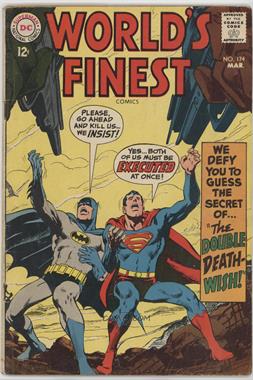 1941-1986 DC Comics World's Finest Comics #174 - The Double-Death Wish! [Readable (GD‑FN)]