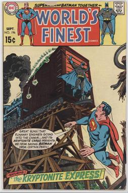 1941 - 1986 DC Comics World's Finest Comics #196 - The Kryptonite Express! [Readable (GD‑FN)]