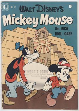 1942-1962 Dell Four Color (Series II) #371 - Walt Disney's Mickey Mouse : The Inca Idol Case [Readable (GD‑FN)]