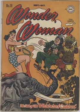 1942-1986, 2010-2011 DC Comics Wonder Woman Vol. 1 #19 - The Tale of the Witch Doctor's Cauldron [Good/Fair/Poor]