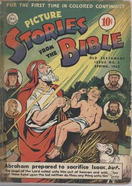 1942 - 1943 DC Comics Picture Stories From The Bible (Old Test) #3 - Picture Stories From The Bible (Old Test) [Good/Fair/Poor]