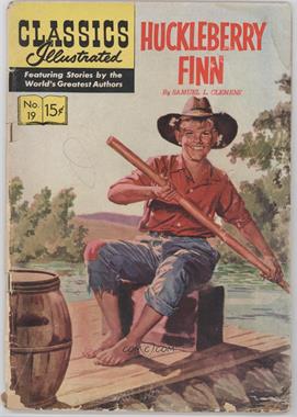 1944 - 1970 Gilberton Publications Classic Comics #19 - Huckleberry Finn #11 - Huckleberry Finn
