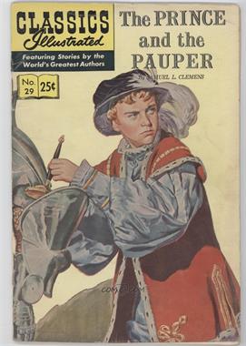 1946 - 1970 Gilberton Publications Classic Comics #29 - The Prince and the Pauper #15 - The Prince and the Pauper